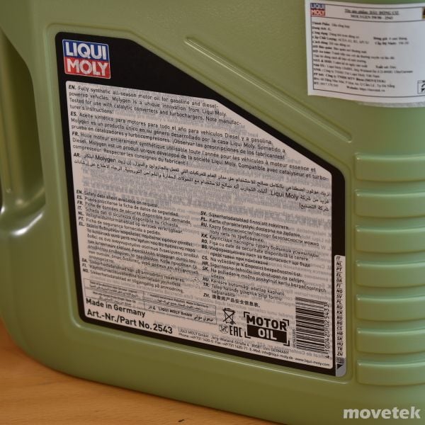Liqui Moly 5W50 Molygen 4L