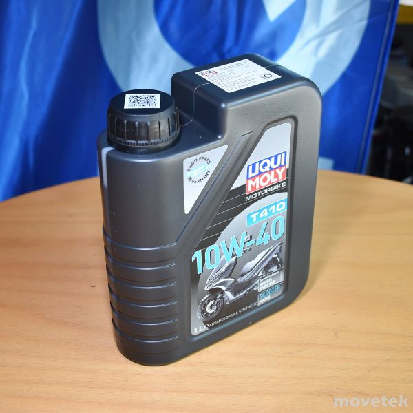 Nhớt xe tay ga cao cấp Liqui Moly 10W40 Scooter Matic T410 advanced full synthetic 1L Thailand