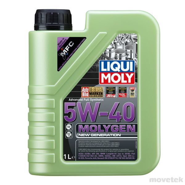Liqui Moly 5W40 Molygen