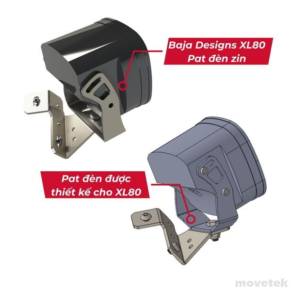 Kit gắn đèn trợ sáng cho BMW R1300 GSA (cặp)