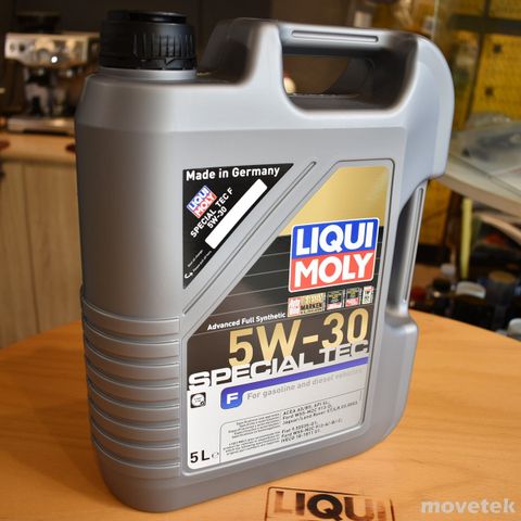 Nhớt động cơ Liqui Moly Special Tec F 5w30 advanced full synthetic 2326 can 5L