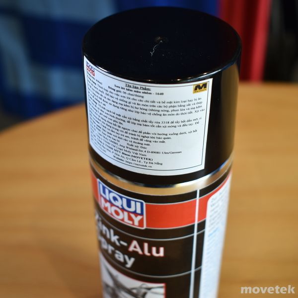Sơn lót kẽm màu nhôm Liqui Moly 400ml