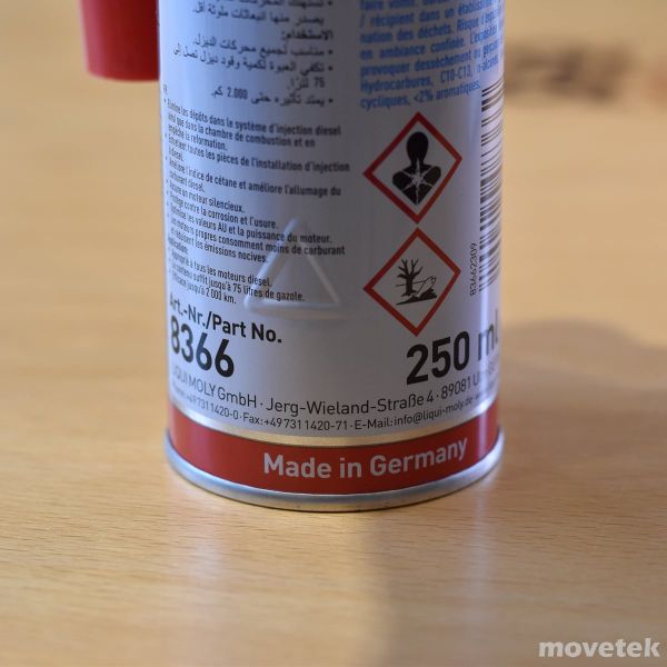 Súc béc dầu Liqui Moly 250ml