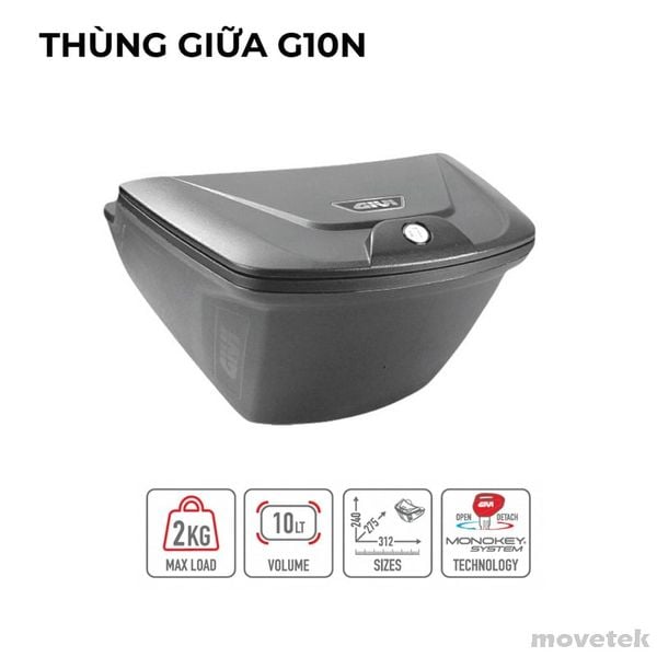 Thùng giữa Givi cho xe máy