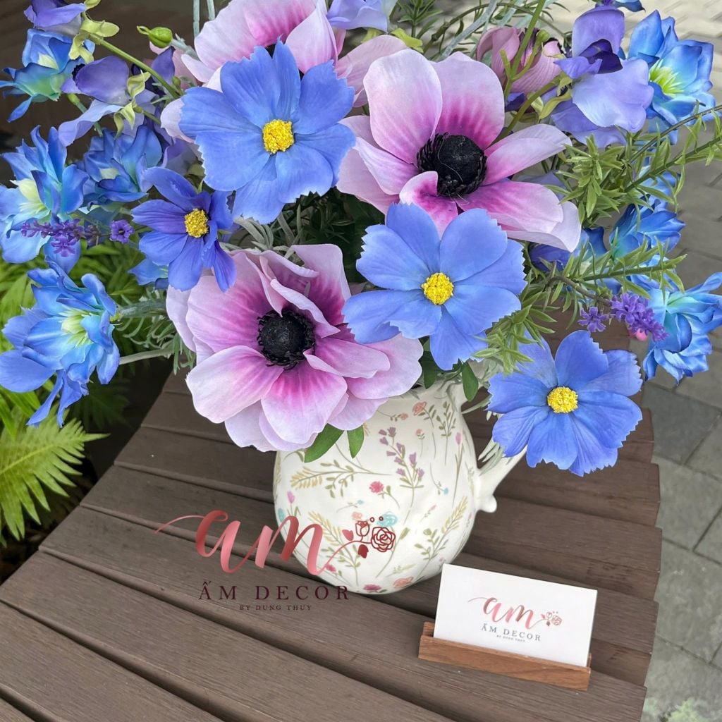 BÌNH HOA LAVENDER BLUE