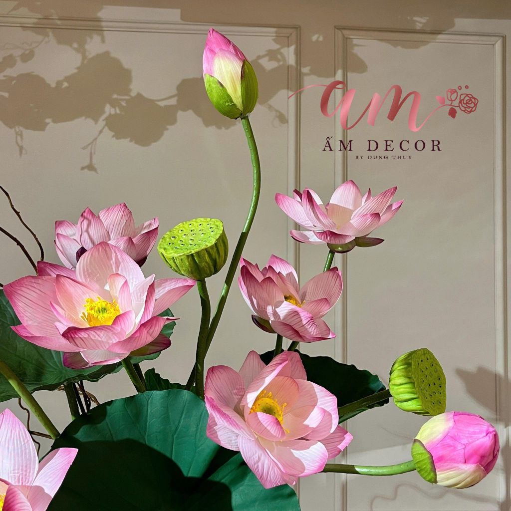 BÌNH HOA LOTUS CRYSTAL