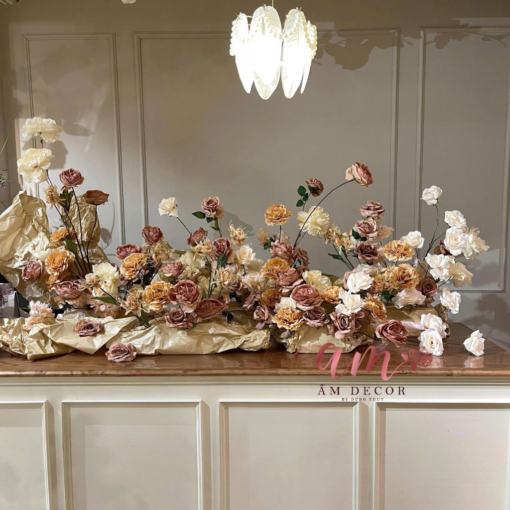 HOA TRANG TRÍ SHOWROOM PIERRE & FLEURS
