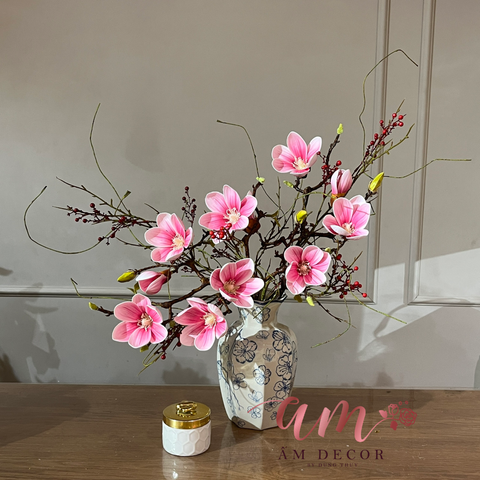  BÌNH HOA MAGNOLIA ROSÉE 