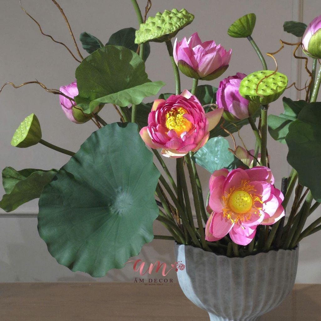 BÌNH HOA OPALE LOTUS