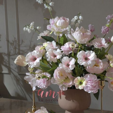  BÌNH HOA ARIA PEONIE 