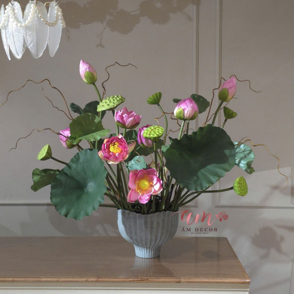 BÌNH HOA OPALE LOTUS
