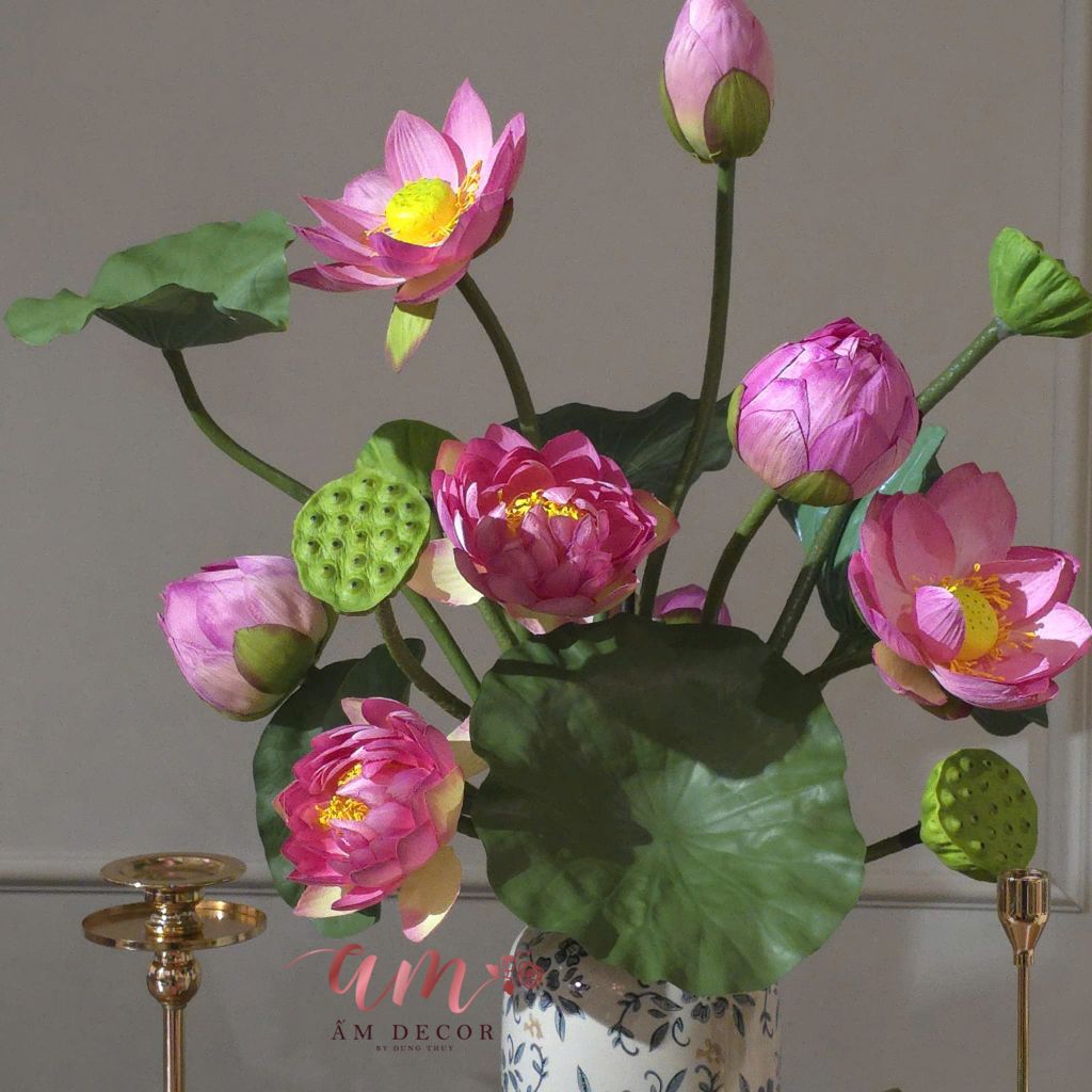 BÌNH HOA SERENE LOTUS