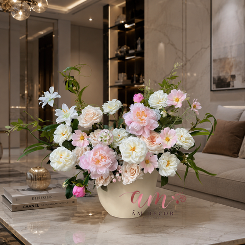  BÌNH HOA AMÉLIE ROSE LUXE 