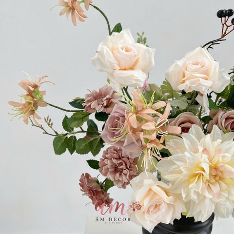  BÌNH HOA CARAMEL SILENC 