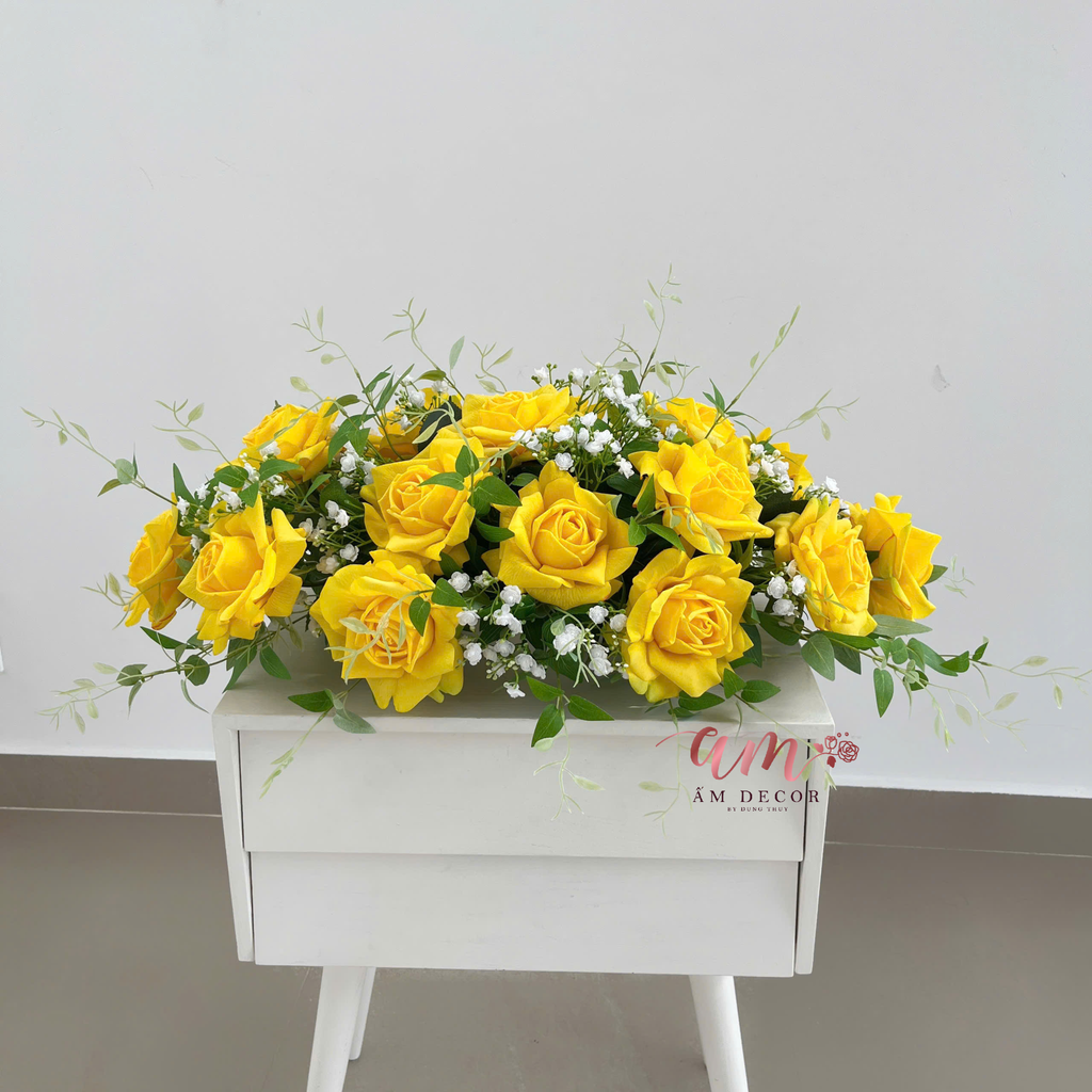 DẢI HOA BÀN HỌP BH060