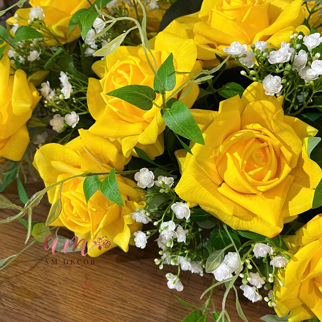 DẢI HOA BÀN HỌP BH060