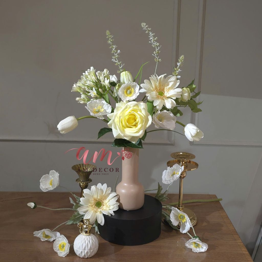 BÌNH HOA GOLDEN VANILLA