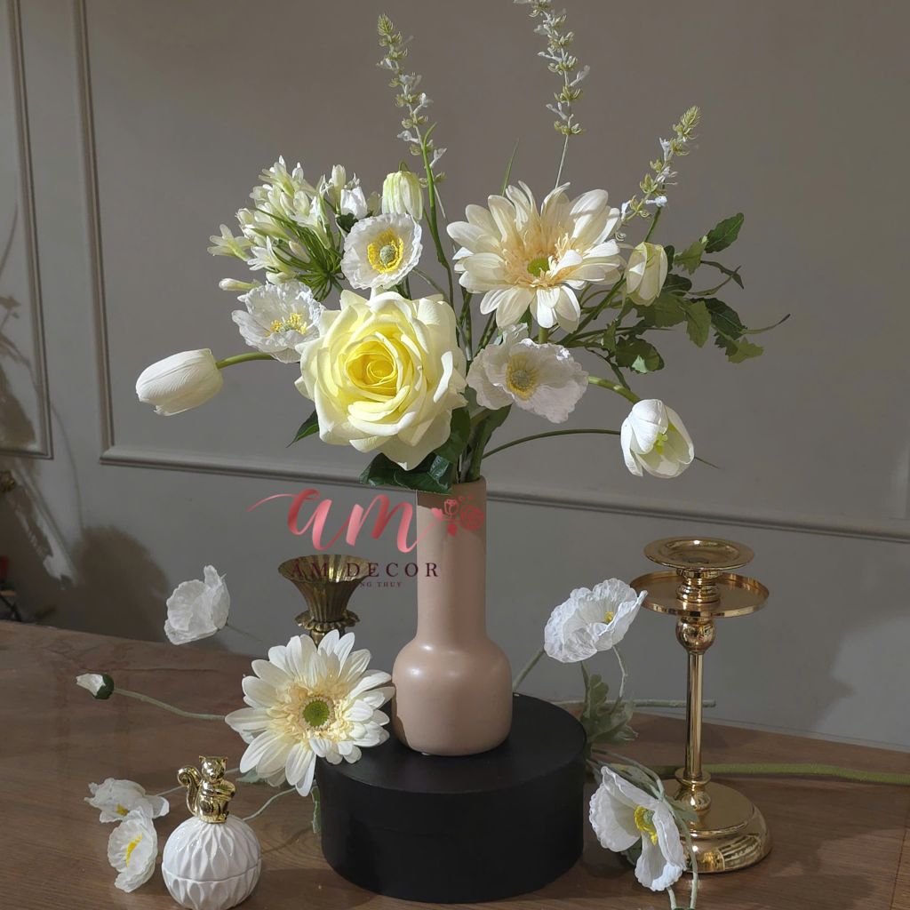 BÌNH HOA GOLDEN VANILLA