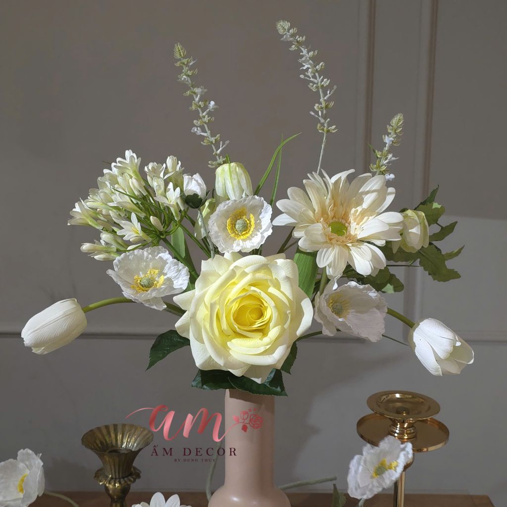 BÌNH HOA GOLDEN VANILLA