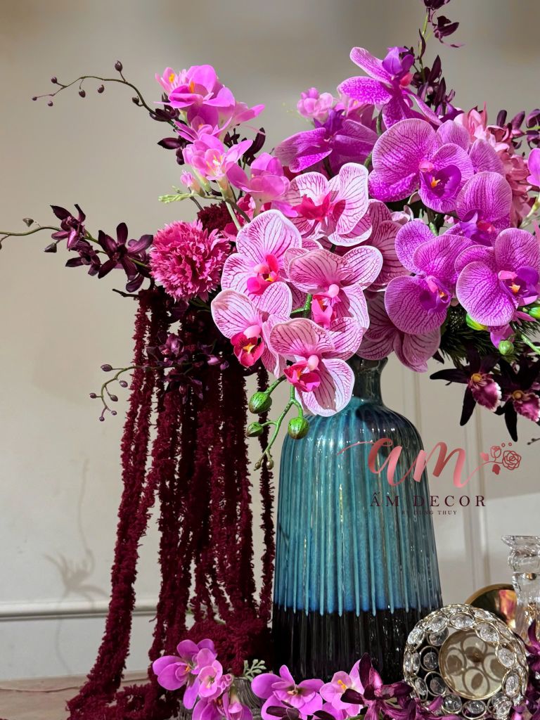 BÌNH HOA PURPUREA LUX ORCHID