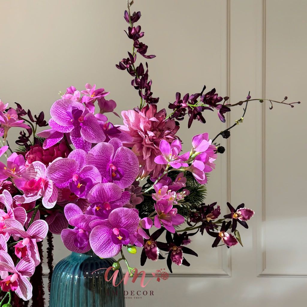 BÌNH HOA PURPUREA LUX ORCHID