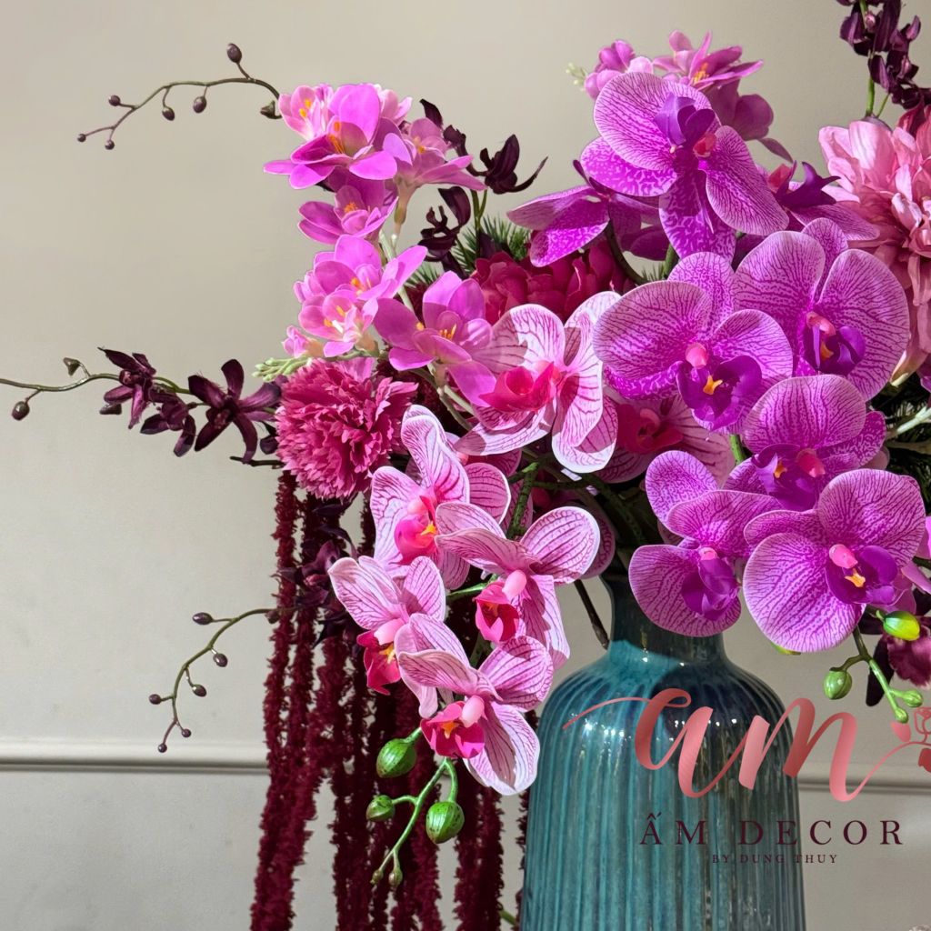 BÌNH HOA PURPUREA LUX ORCHID