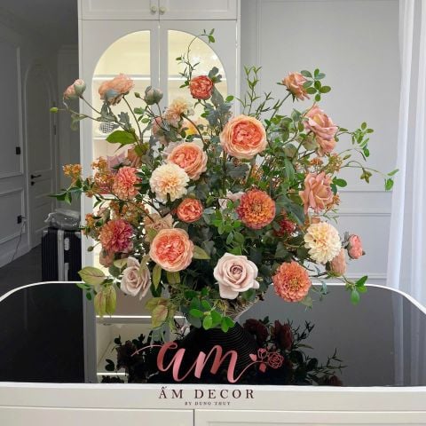  BÌNH HOA CINNABAR REVERIE 