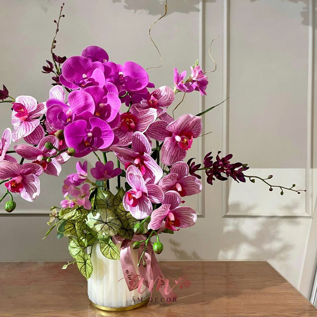 BÌNH HOA ORCHIDÉE IMPÉRIALE