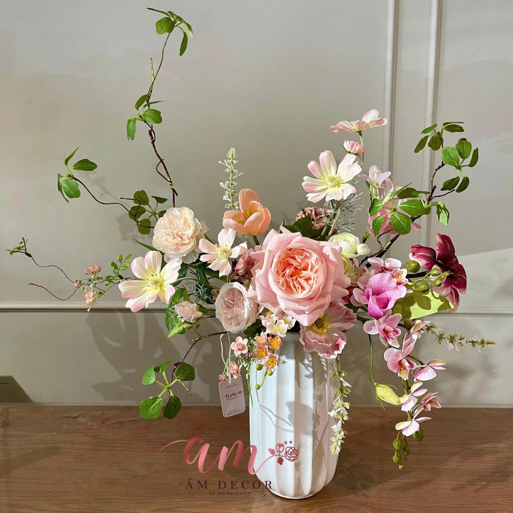 BÌNH HOA LA VIE EN ROSE