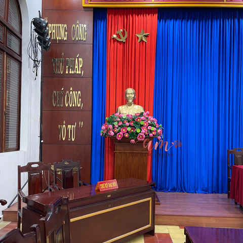  DẢI HOA BỤC BÁC HỒ BH062 