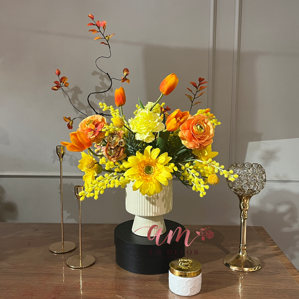 BÌNH HOA ORAN CLOCK