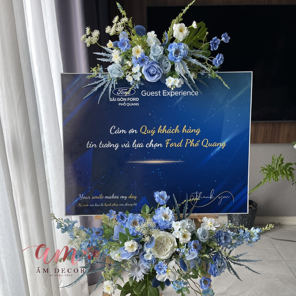 TRANG TRÍ BANNER HOA