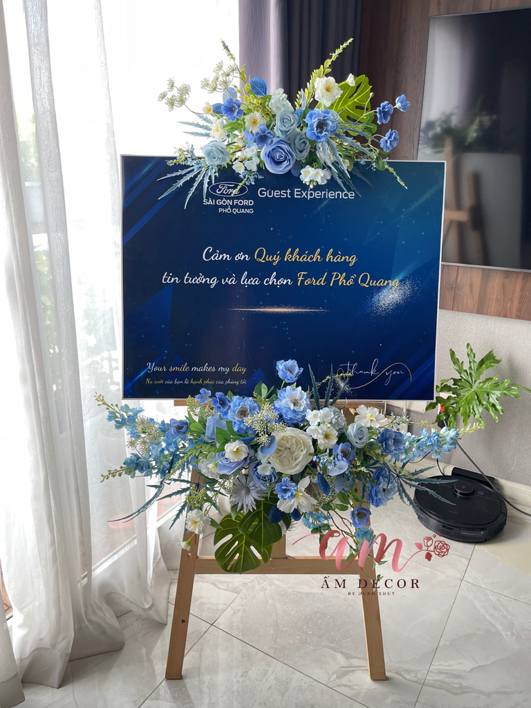 TRANG TRÍ BANNER HOA