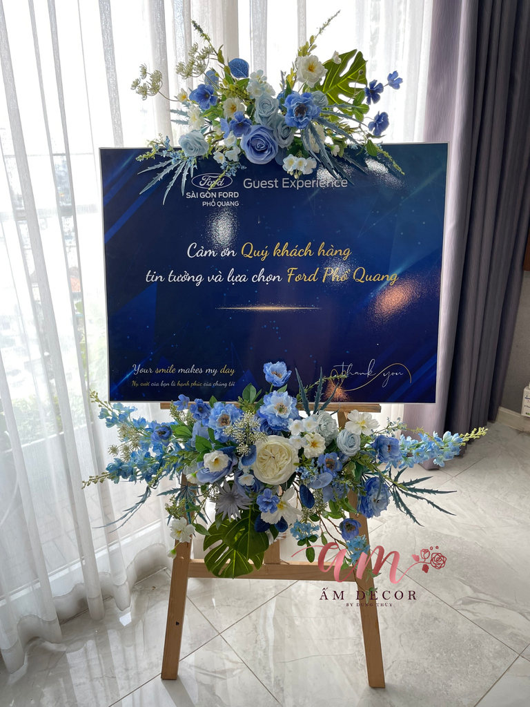 TRANG TRÍ BANNER HOA