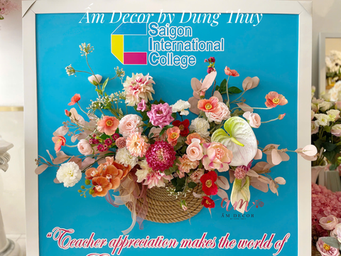  BANNER HOA TRANG TRÍ TEACHERS' DAY 