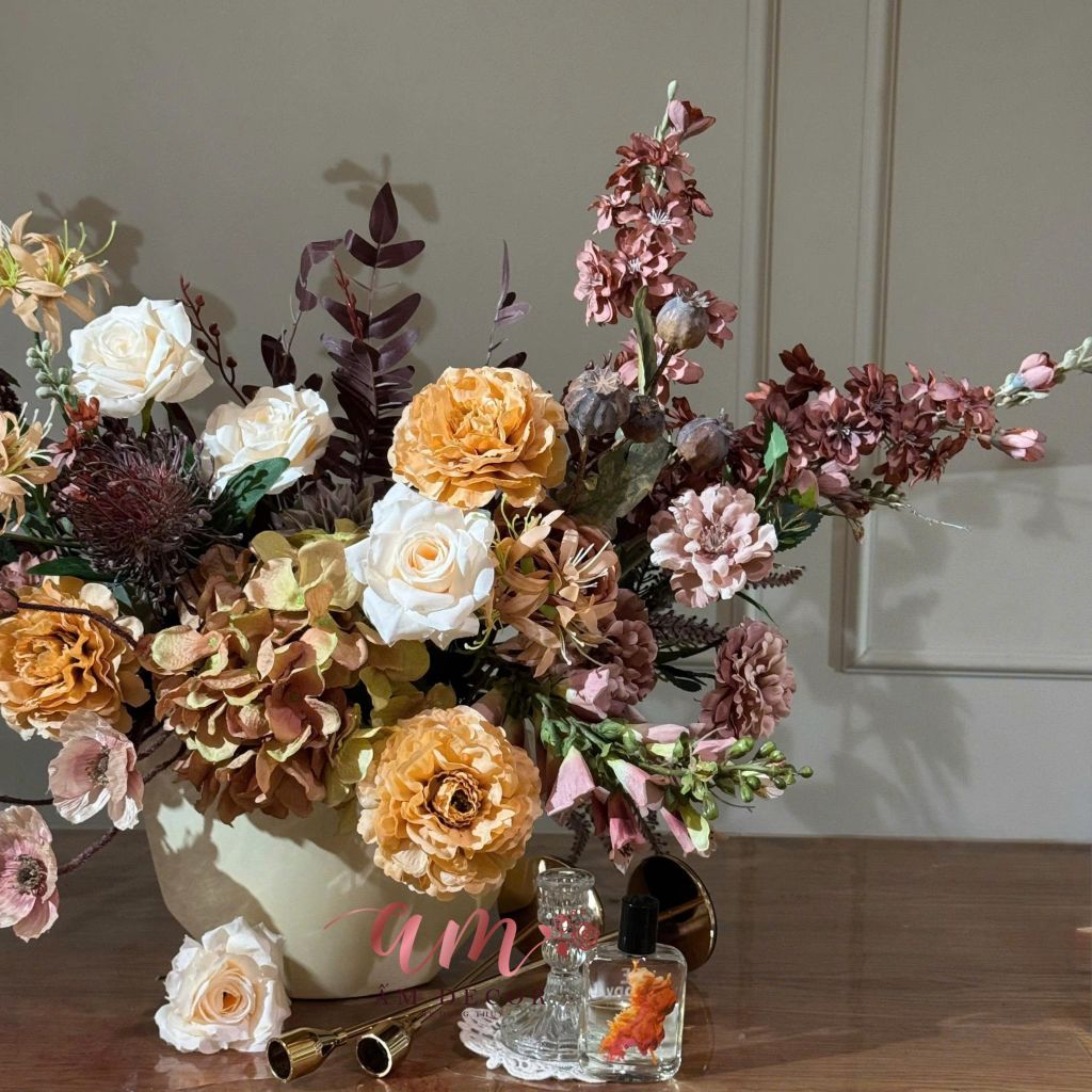 BÌNH HOA MOCHA BLOOM