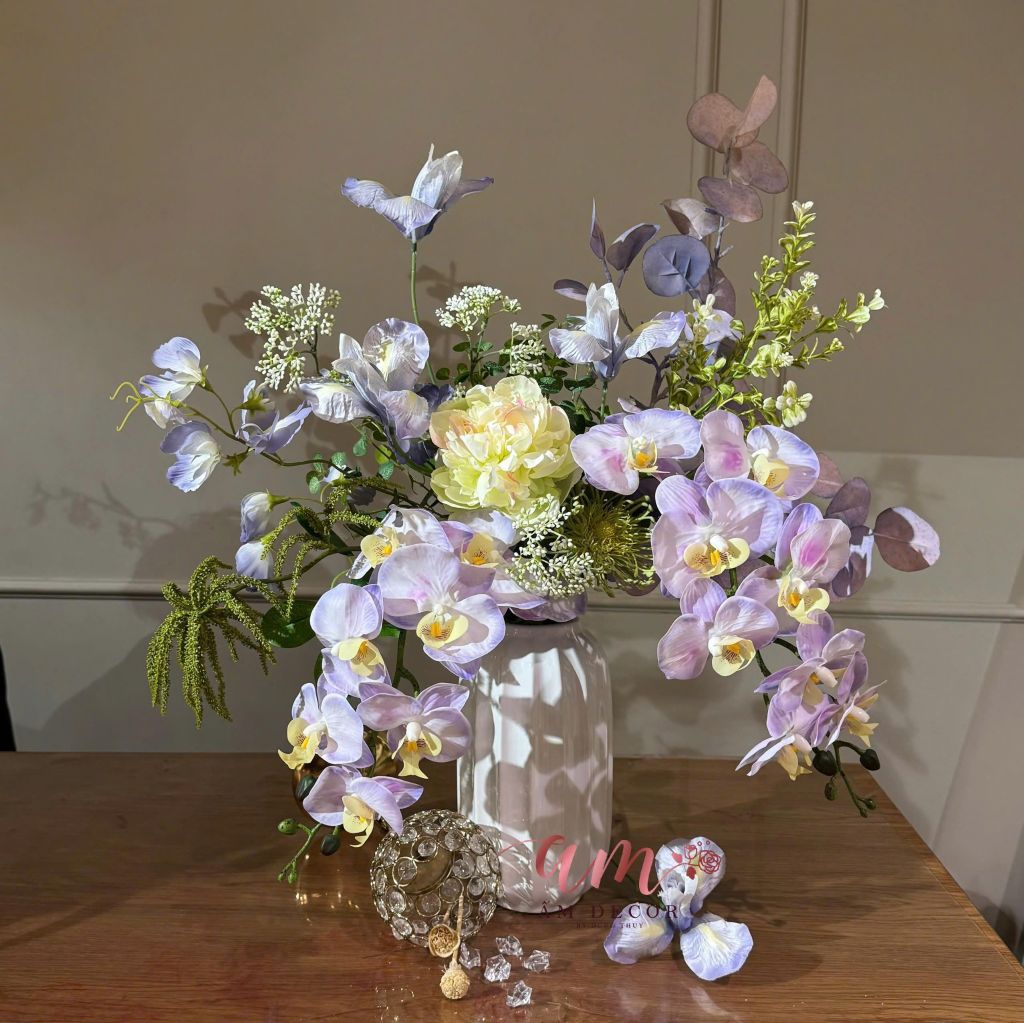 ZBÌNH HOA ORCHID VIOLET