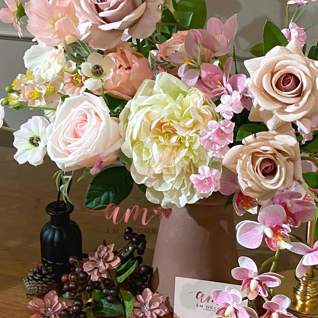 BÌNH HOA ROSÉ ARIA