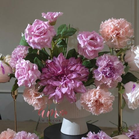  BÌNH HOA BLUSH PETALS 