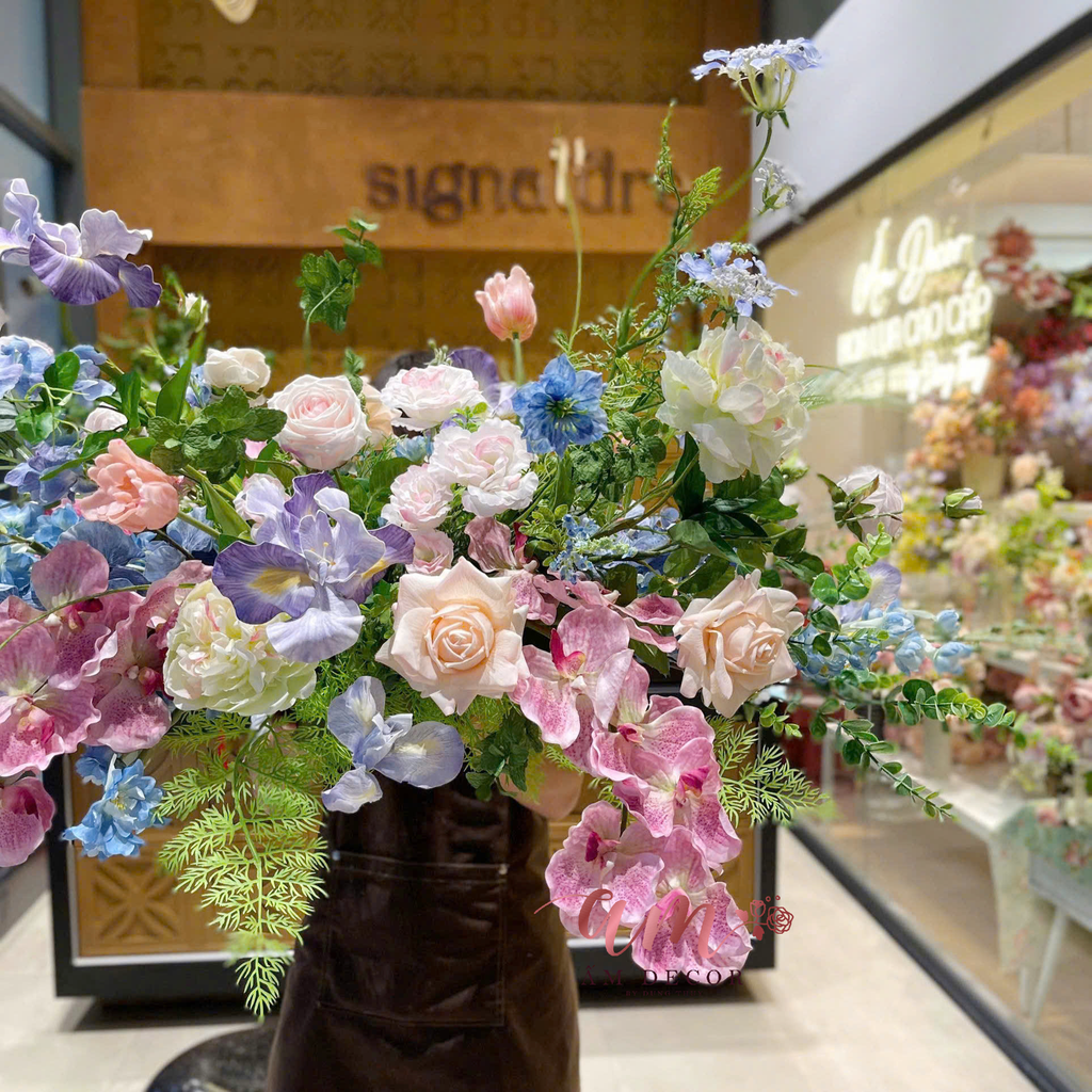 DẢI HOA BÀN HỌP BH065