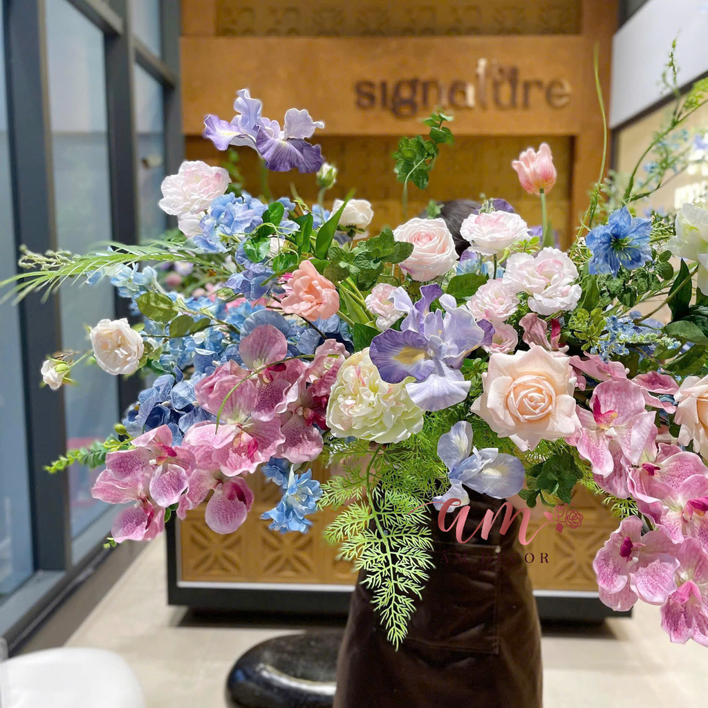 DẢI HOA BÀN HỌP BH065