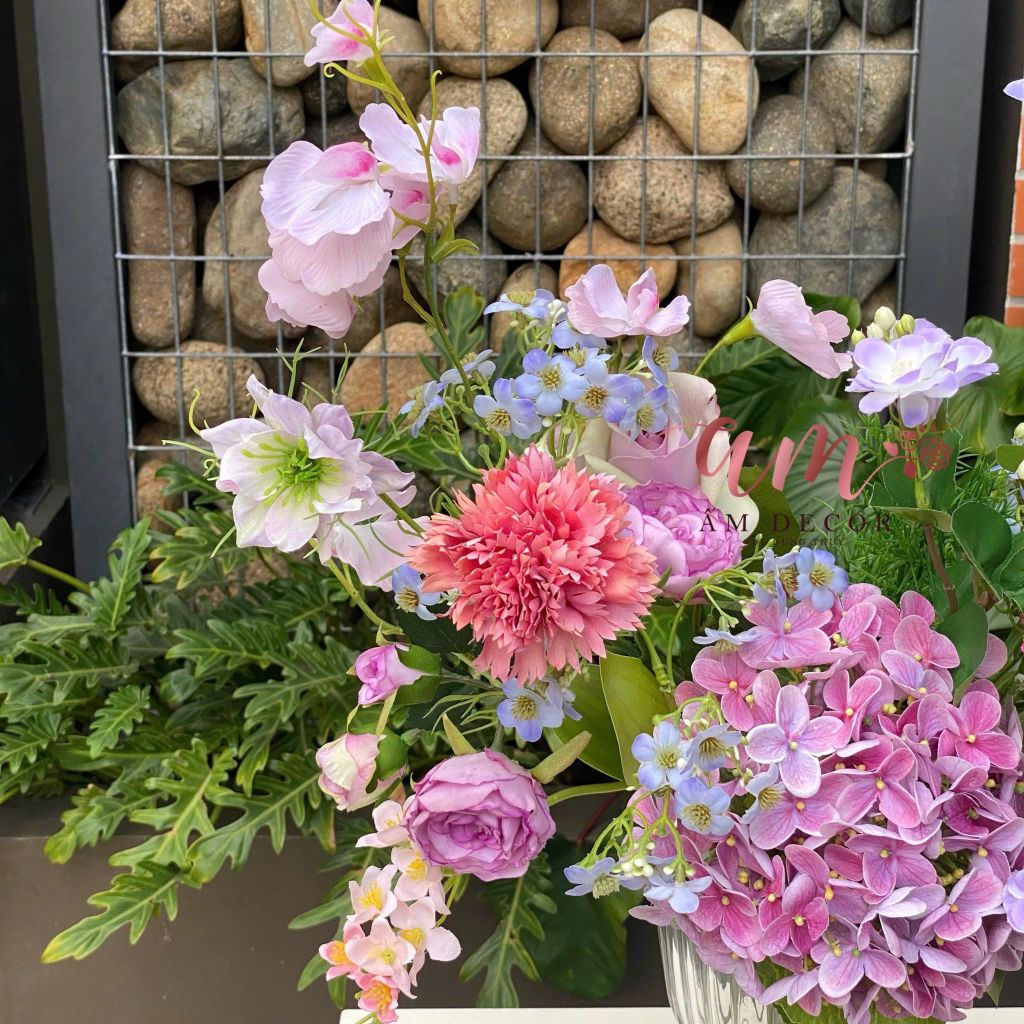 BÌNH HOA MAUVE FAIRY GARDEN