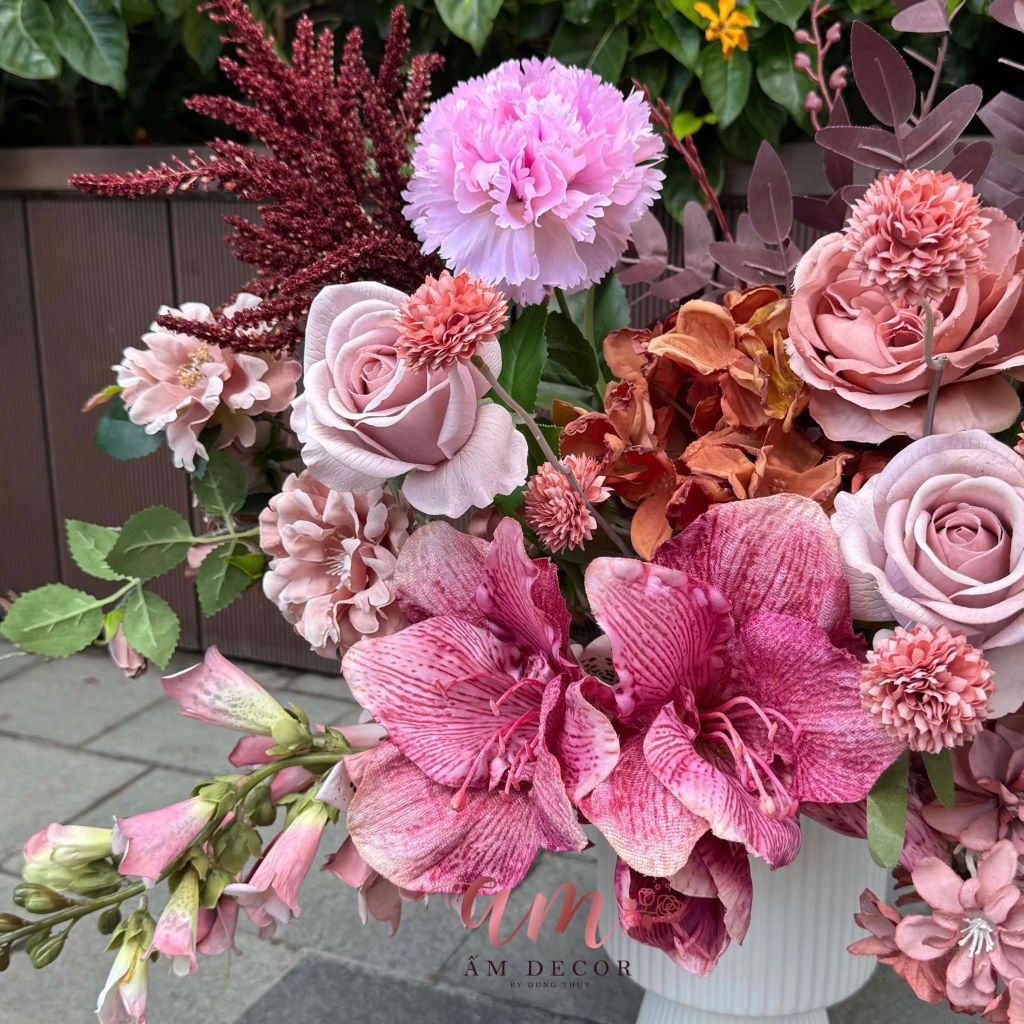 BÌNH HOA LADY MAUVE