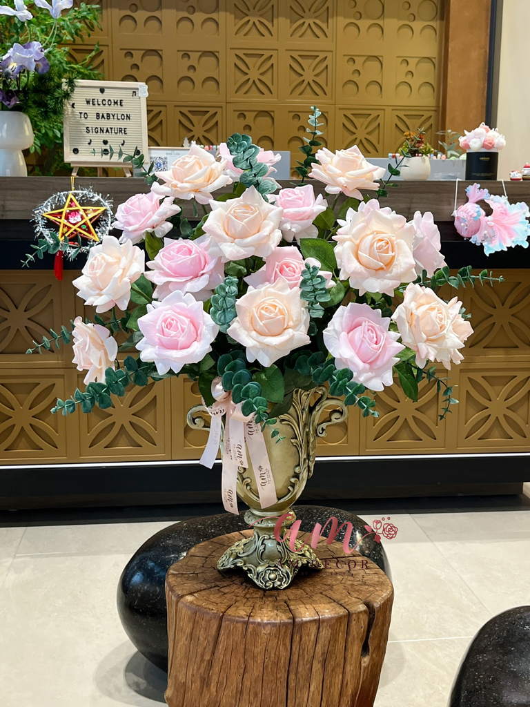 BÌNH HOA ASOFT ROSE