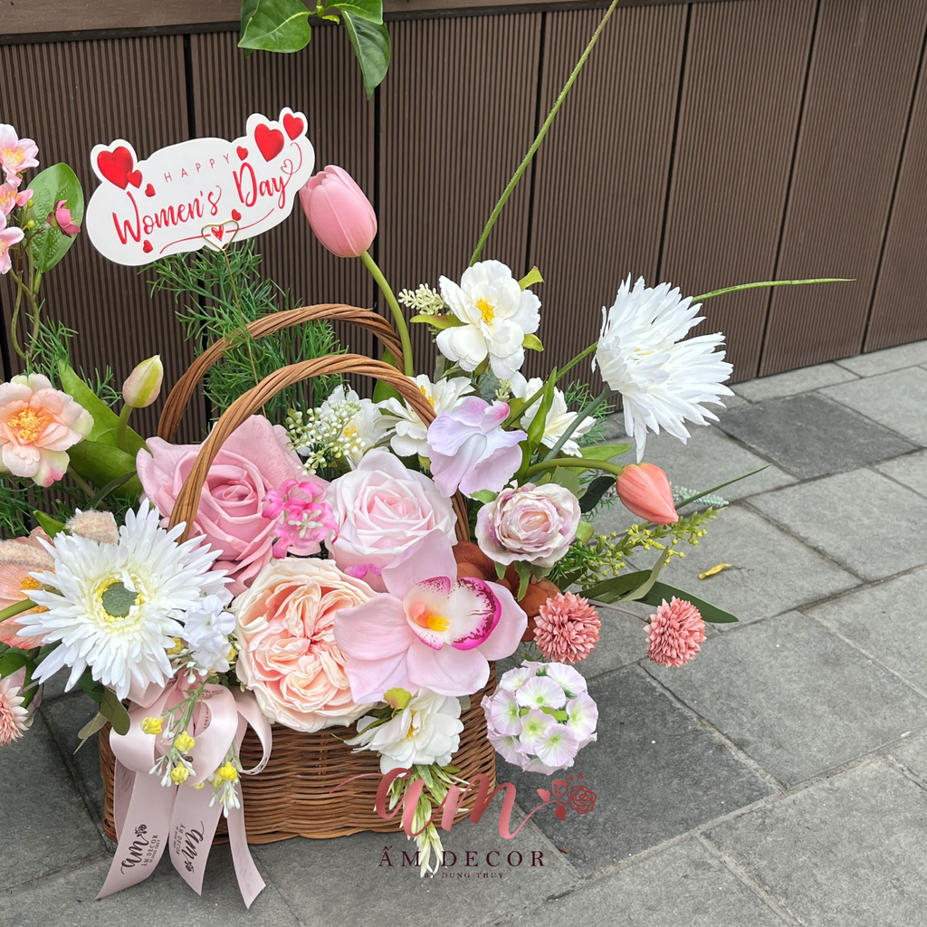 Giỏ Hoa Blooming Delight