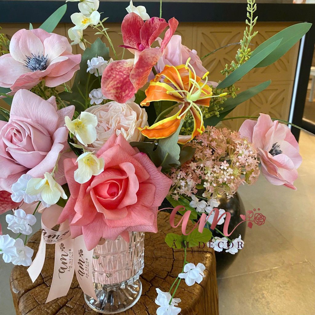 BÌNH HOA AMELIA ROSE