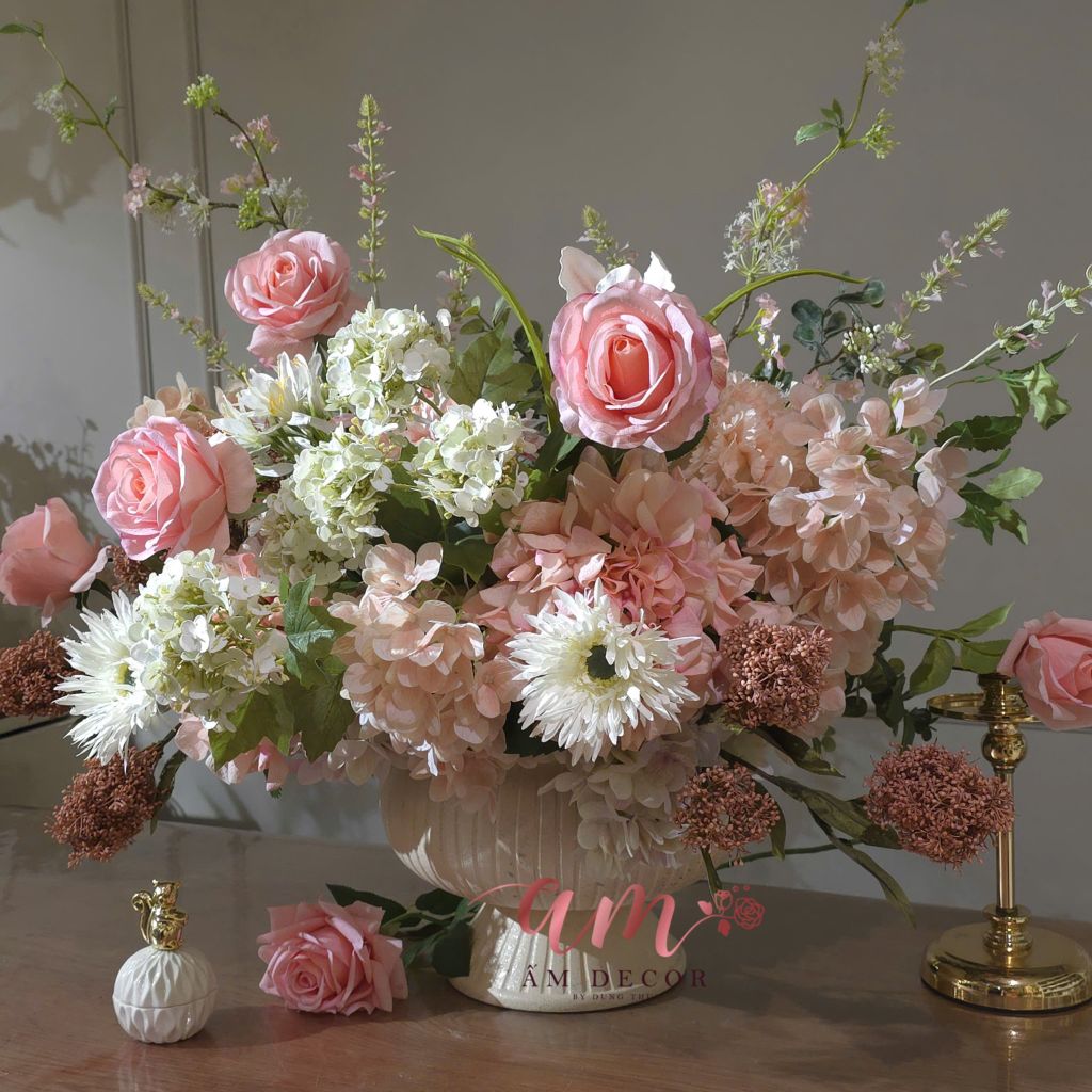 BÌNH HOA PEACHY BLOOM