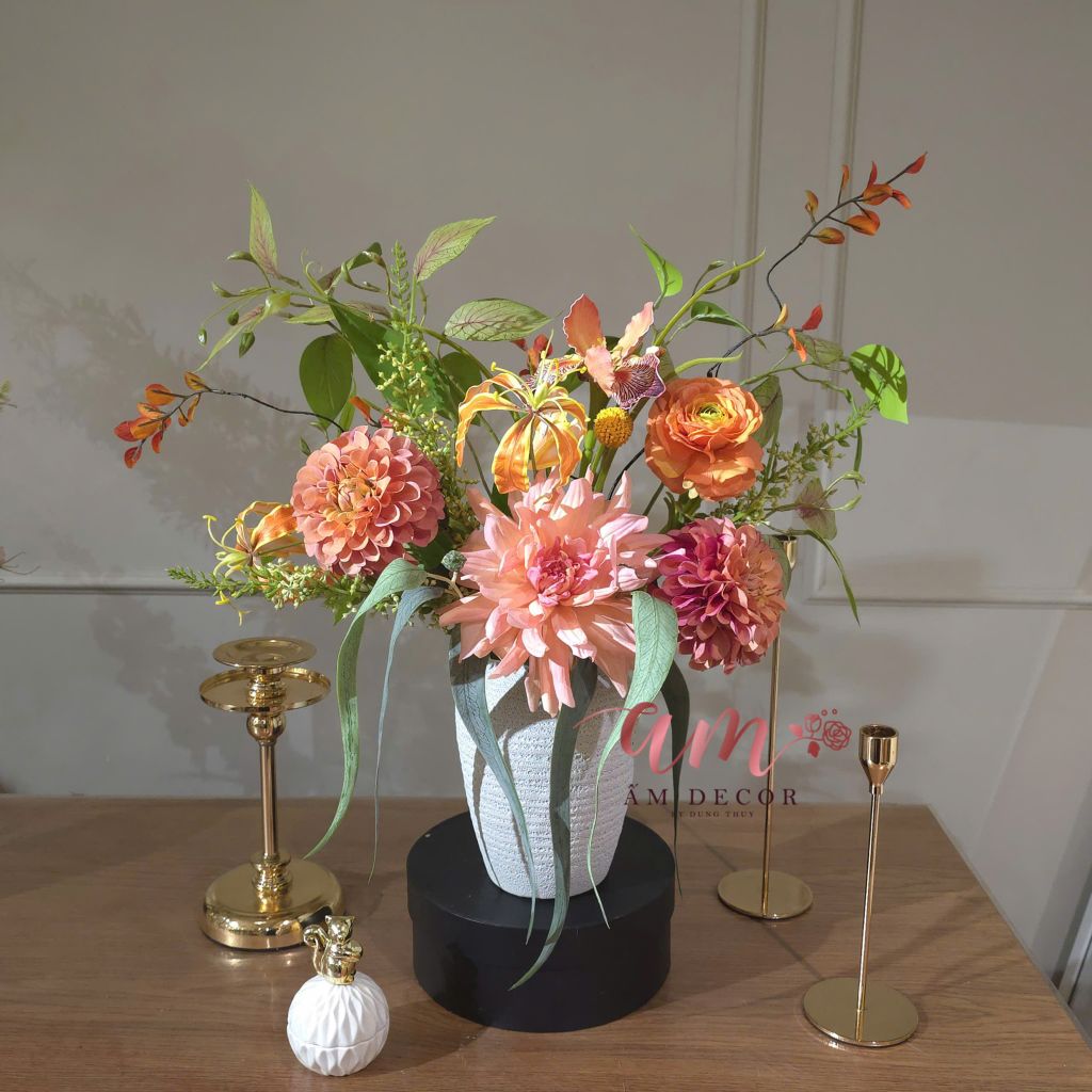 BÌNH HOA GLOW ORANGE
