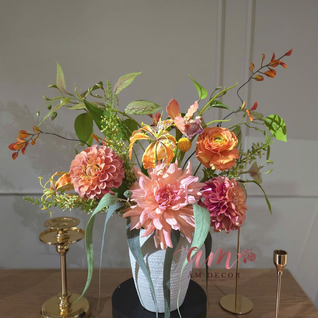 BÌNH HOA GLOW ORANGE