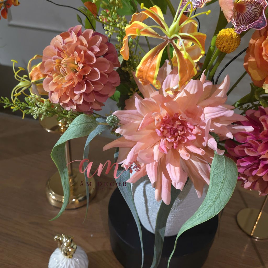 BÌNH HOA GLOW ORANGE